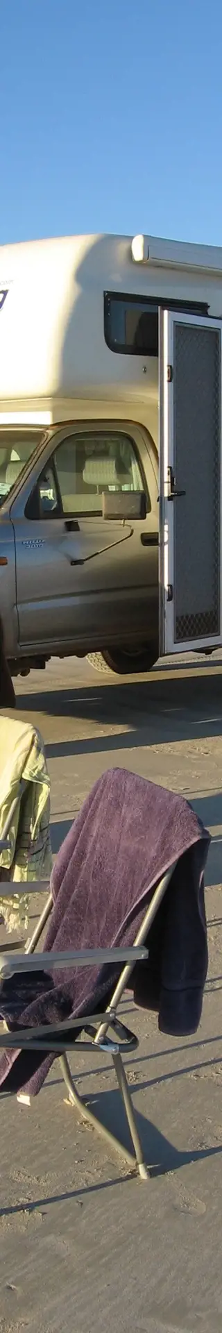 Mit dem Auto direkt an den Strand